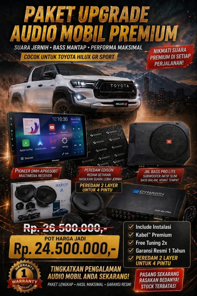 Audio Toyota Hilux