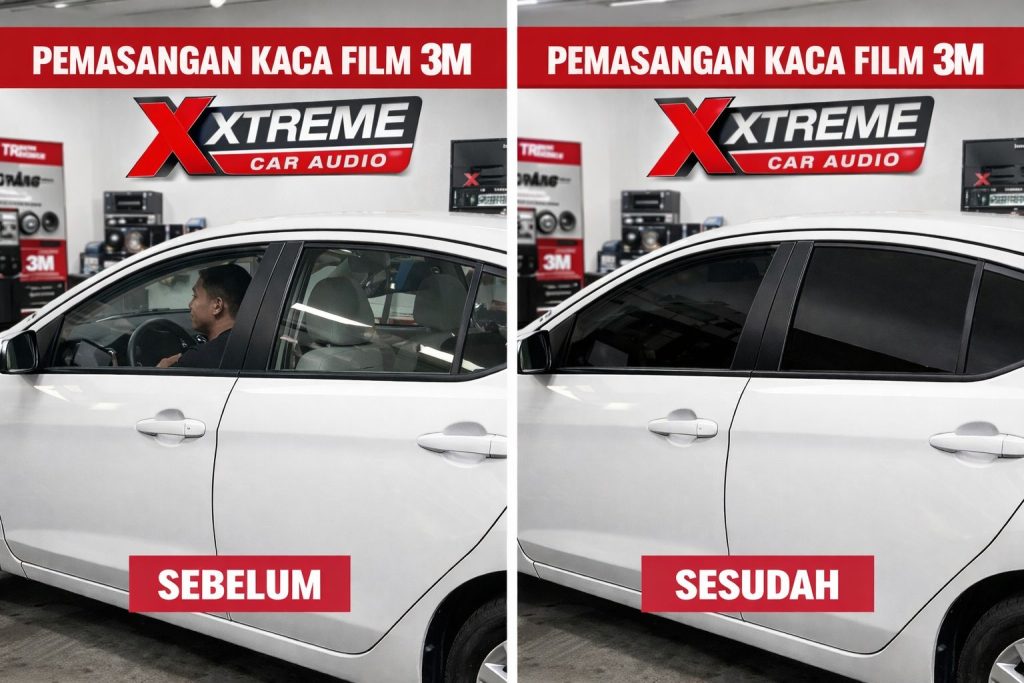 pasang kaca film mobil