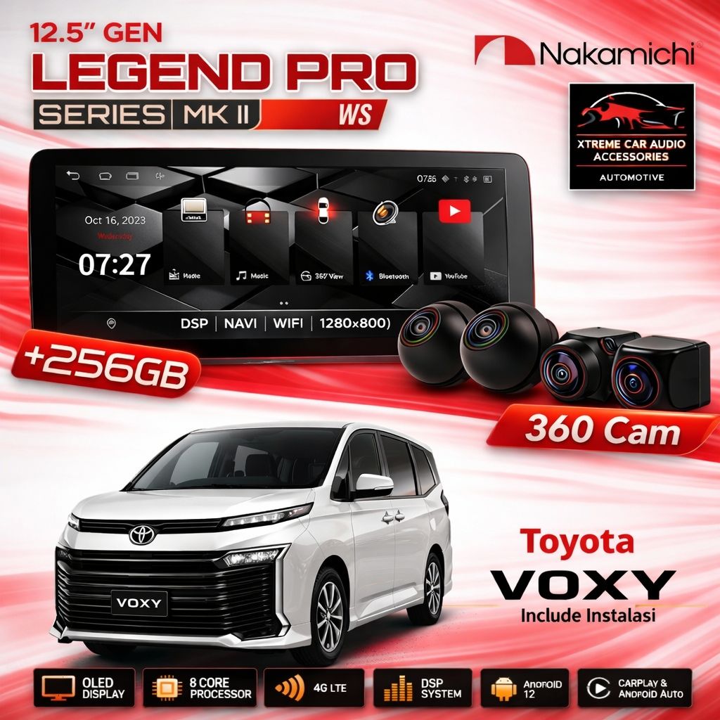 Head Unit Nakamichi voxy