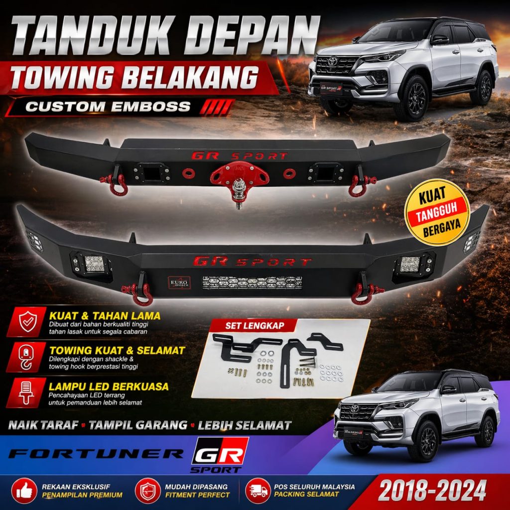 Towing Belakang Fortuner